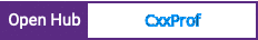 Open Hub project report for CxxProf