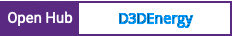 Open Hub project report for D3DEnergy