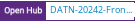 Open Hub project report for DATN-20242-Frontend