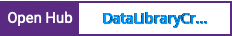 Open Hub project report for DataLibraryCreator