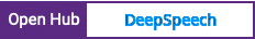 Open Hub project report for DeepSpeech