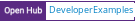 Open Hub project report for DeveloperExamples