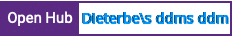 Open Hub project report for Dieterbe's ddm