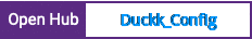 Open Hub project report for Duckk_Config