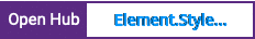 Open Hub project report for Element.Style.Transform