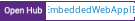 Open Hub project report for EmbeddedWebAppIE