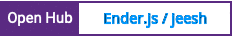 Open Hub project report for Ender.js / jeesh