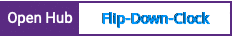 Open Hub project report for Flip-Down-Clock