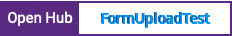 Open Hub project report for FormUploadTest
