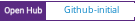 Open Hub project report for Github-initial