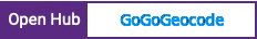 Open Hub project report for GoGoGeocode