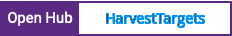 Open Hub project report for HarvestTargets
