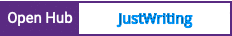 Open Hub project report for JustWriting