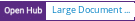 Open Hub project report for Large Document Search Engine