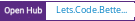 Open Hub project report for Lets.Code.Better.Classes
