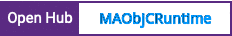 Open Hub project report for MAObjCRuntime