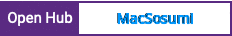 Open Hub project report for MacSosumi