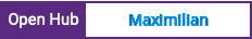 Open Hub project report for Maximilian