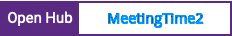Open Hub project report for MeetingTime2