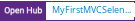 Open Hub project report for MyFirstMVCSeleniumTest