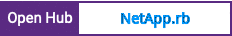 Open Hub project report for NetApp.rb