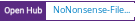 Open Hub project report for NoNonsense-FilePicker
