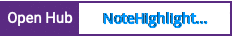 Open Hub project report for NoteHighlight2016