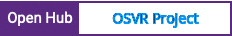 Open Hub project report for OSVR Project