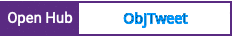 Open Hub project report for ObjTweet