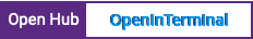Open Hub project report for OpenInTerminal