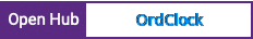 Open Hub project report for OrdClock