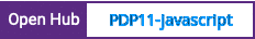 Open Hub project report for PDP11-javascript