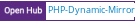 Open Hub project report for PHP-Dynamic-Mirror