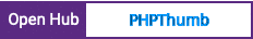 Open Hub project report for PHPThumb