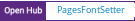 Open Hub project report for PagesFontSetter