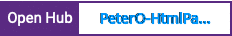 Open Hub project report for PeterO-HtmlParserCSharp