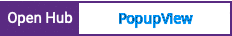 Open Hub project report for PopupView