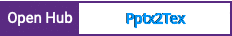 Open Hub project report for Pptx2Tex