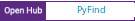 Open Hub project report for PyFind