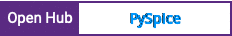 Open Hub project report for PySpice