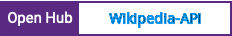 Open Hub project report for Wikipedia-API