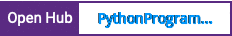Open Hub project report for PythonProgramming