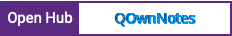 Open Hub project report for QOwnNotes