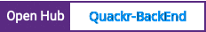 Open Hub project report for Quackr-BackEnd