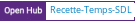 Open Hub project report for Recette-Temps-SDL