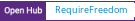 Open Hub project report for RequireFreedom