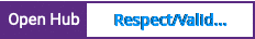Open Hub project report for Respect/Validation