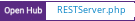 Open Hub project report for RESTServer.php