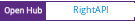 Open Hub project report for RightAPI