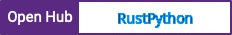 Open Hub project report for RustPython